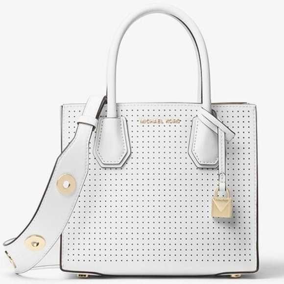 NWT MICHAEL KORS Studded Leather Shoulder Strap - Picture 6 of 8